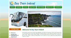 Desktop Screenshot of daytoursireland.ie